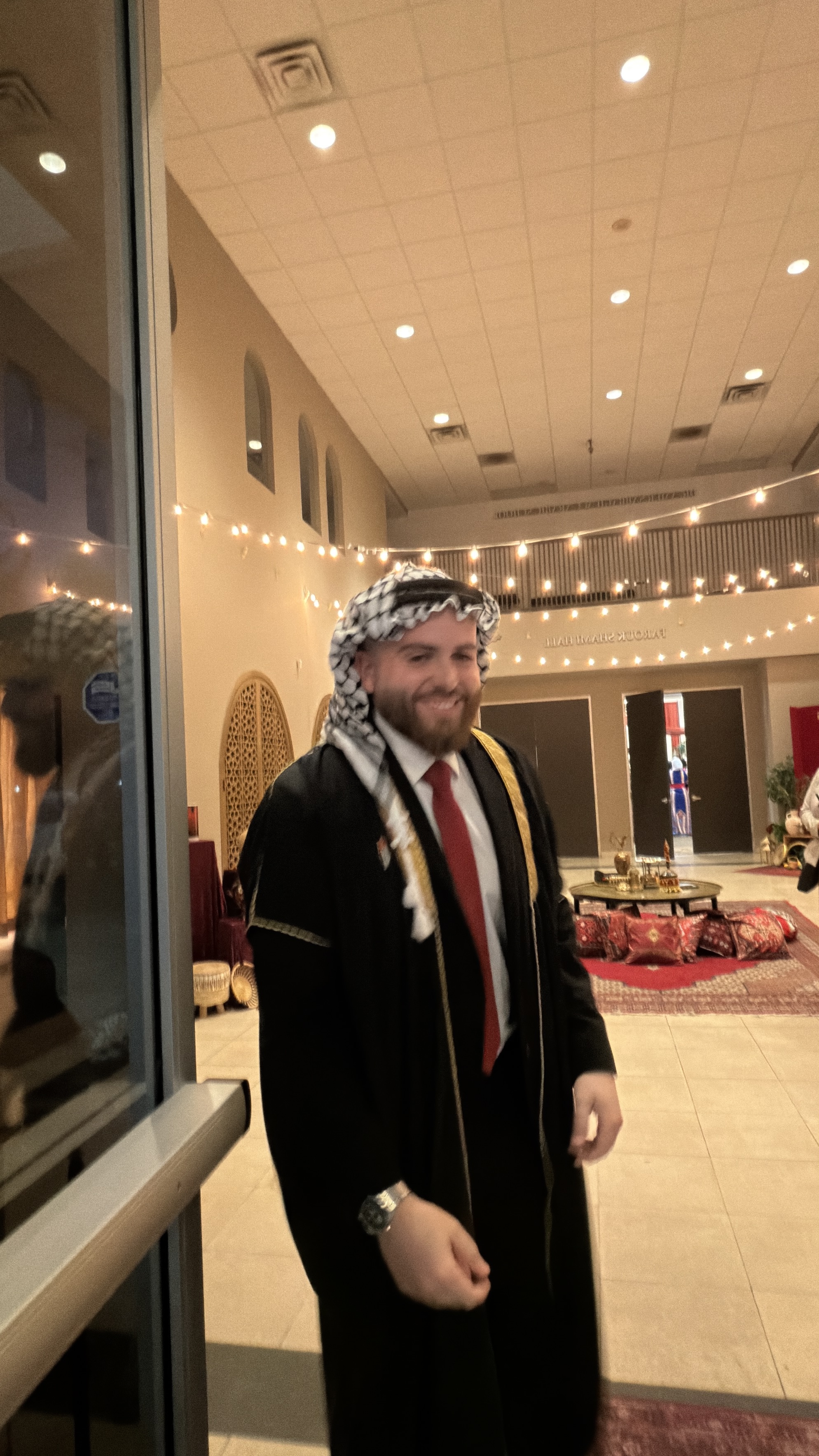 Palestinian henna event decor